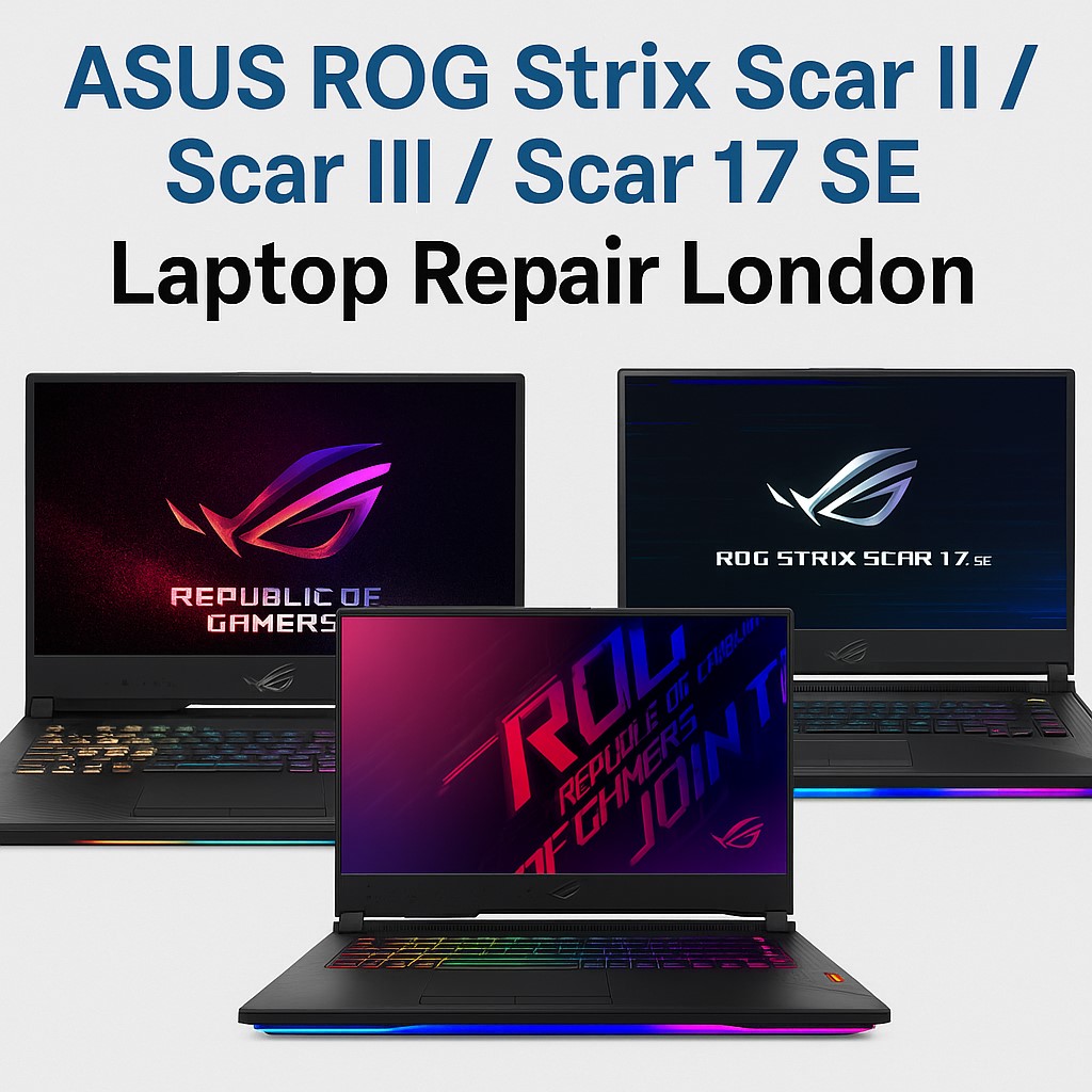ASUS ROG Strix Scar II-Scar III-Scar 17 SE Repair 